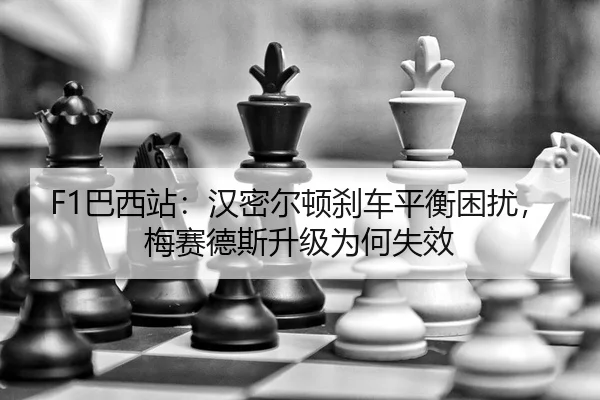 F1巴西站：汉密尔顿刹车平衡困扰，梅赛德斯升级为何失效